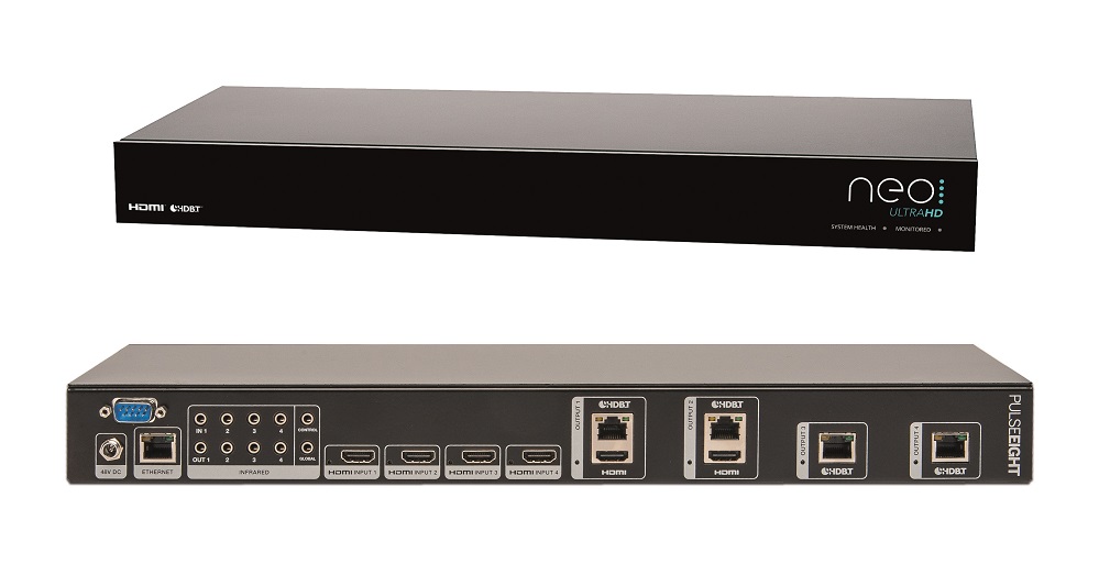 PulseEight’s Neo4 Matrix Is UHD Compatible Essential Install
