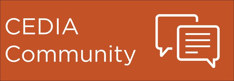 CEDIA Online Community