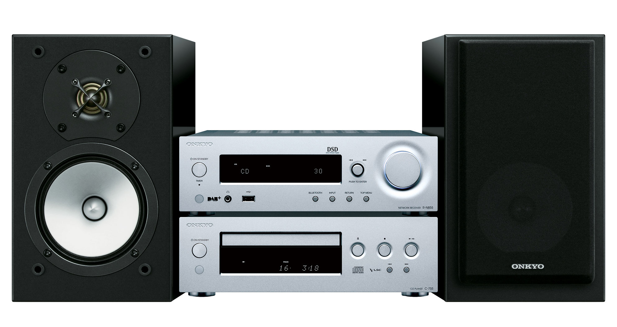 Onkyo Launches HiRes Audio Network Audio Player, Network Stereo Receiver