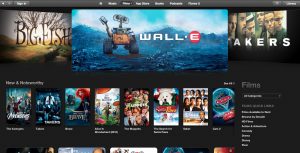 Apple iTunes Movie Store