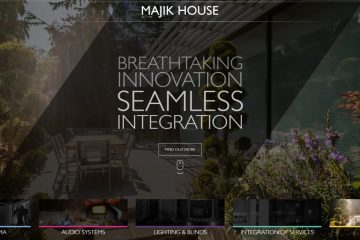 Majik House new website