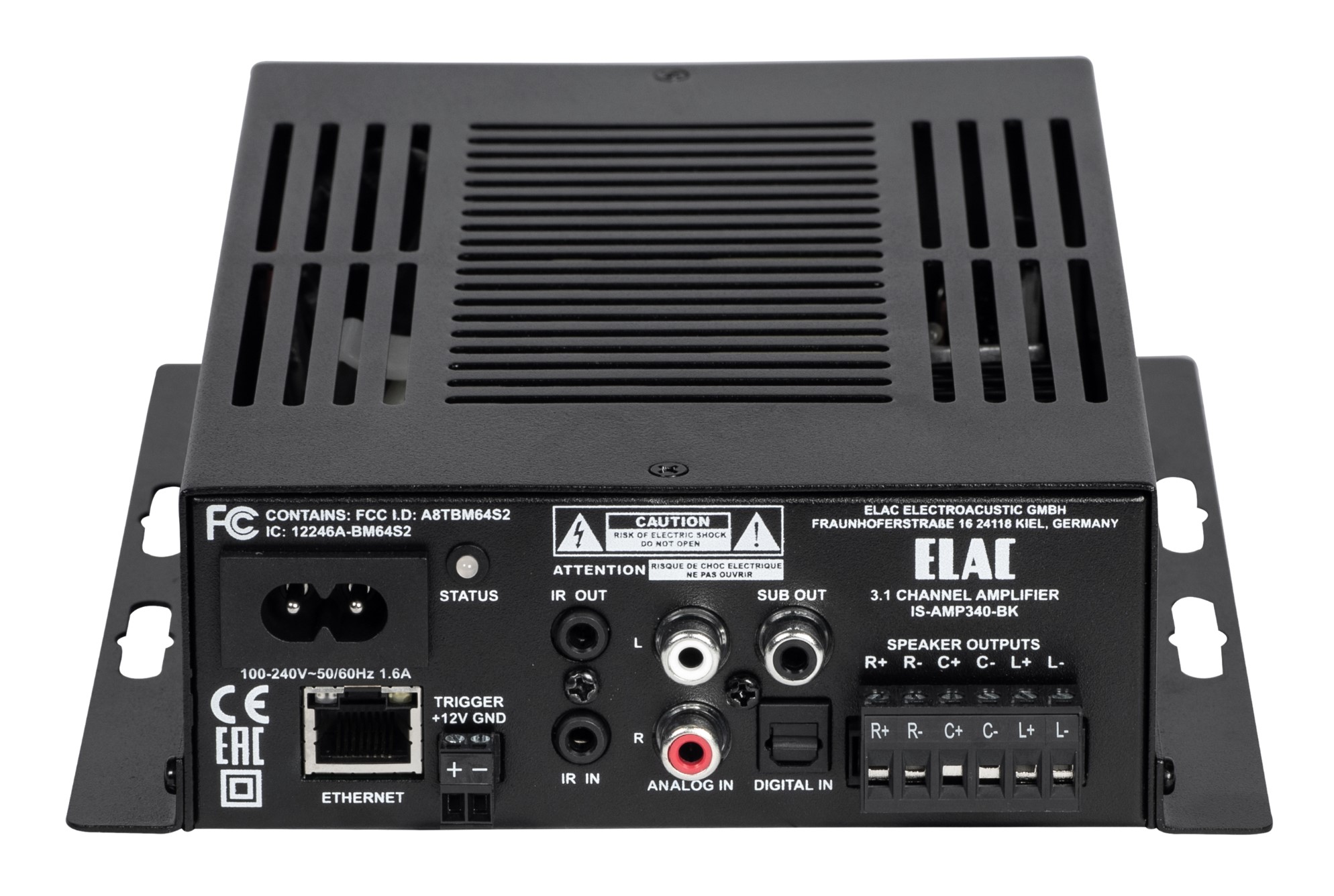 ELAC ISAMP340 InWall Amplifier Available Through Invision UK
