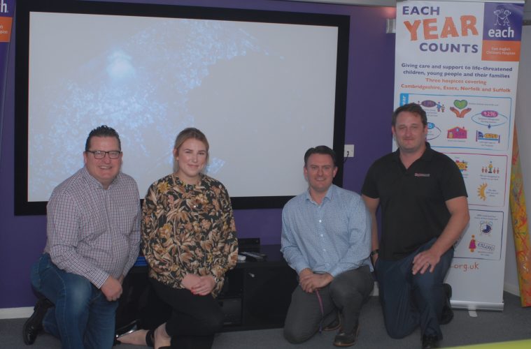 East Anglia’s Children’s Hospice Receives Together For Cinema Home Cinema