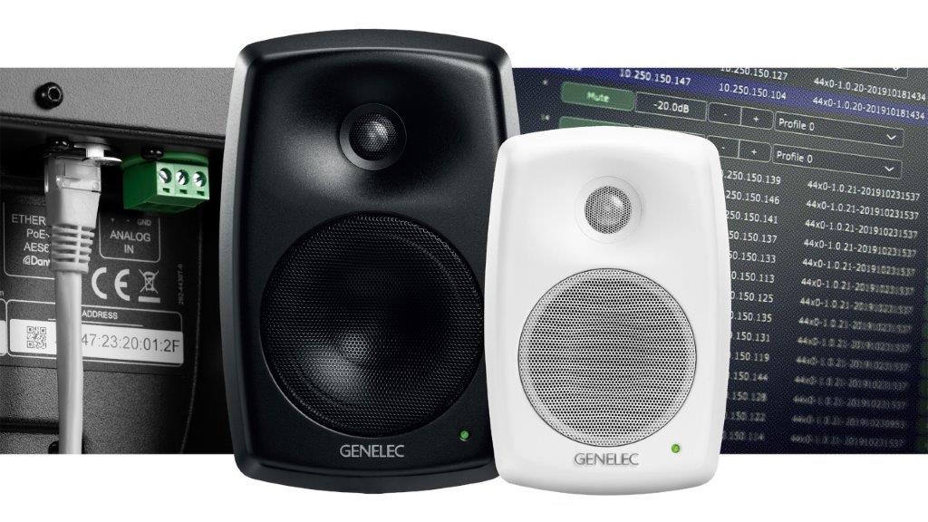 Genelec 4420 and 4430 Smart IP loudspeakers