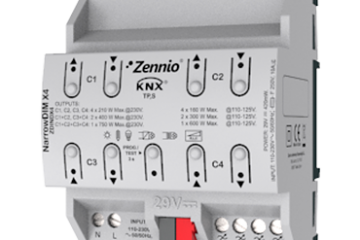 Zennio Reinvents With NarrowDIM X4 Dimmer