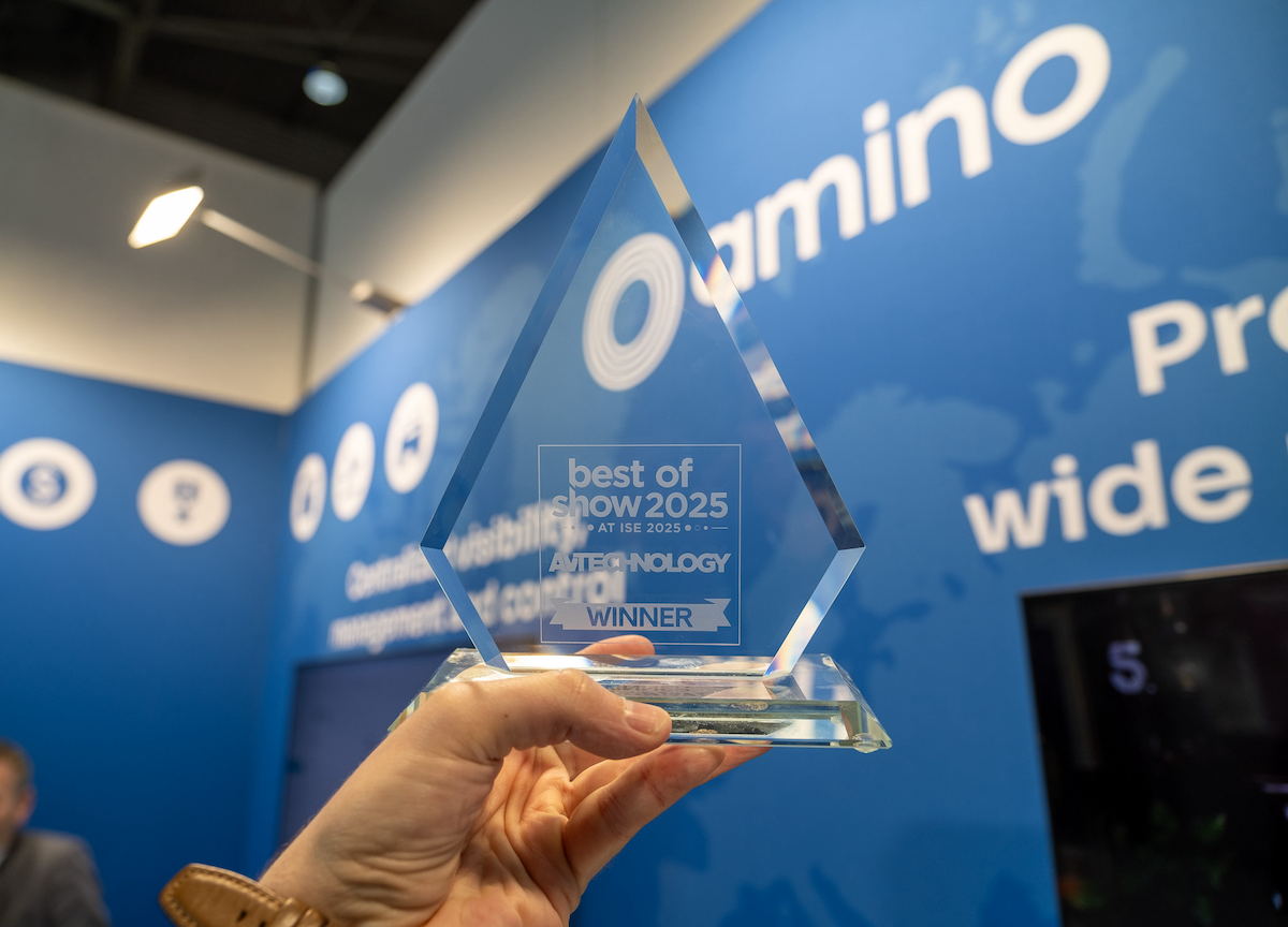 Amino’s Orchestrate wins Best of Show Award at ISE 2025 - Essential Install