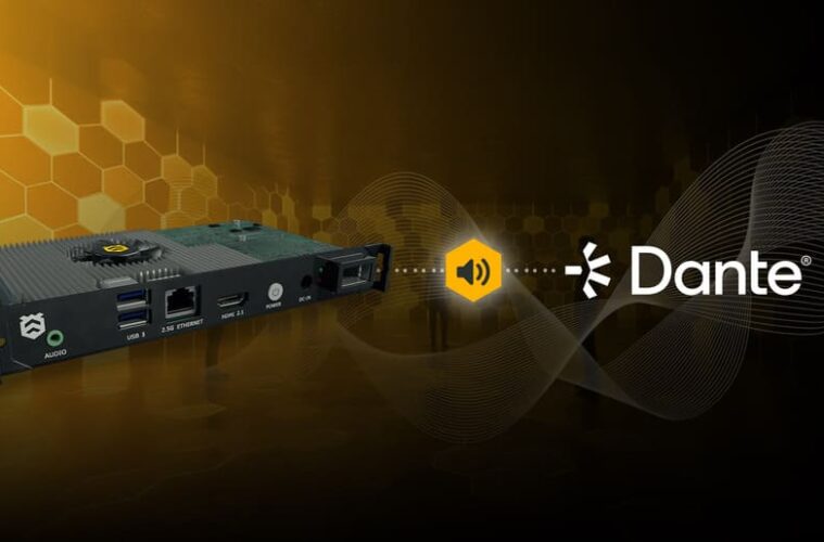 HIVE announces Dante audio-over-IP integration