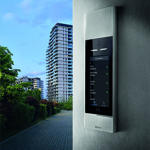 Legrand unveils premium Bticino 2 wire entrance panel