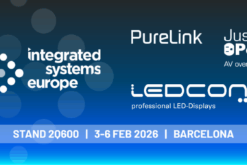 PureLink GmbH teams up with with Just Add Power and LEDCON Systems at ISE 2026