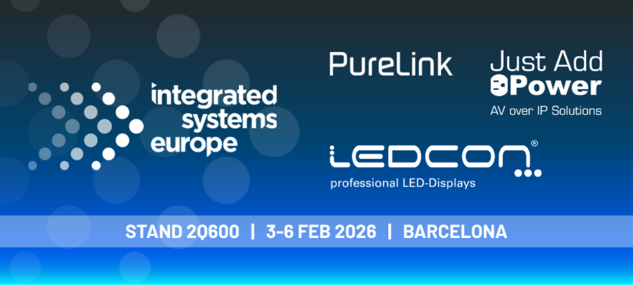 PureLink teams with Just Add Power + LEDCON Systems at ISE - Essential ...