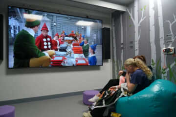 PMC donates speakers for Together for Cinema room at Bradford Royal Infirmary