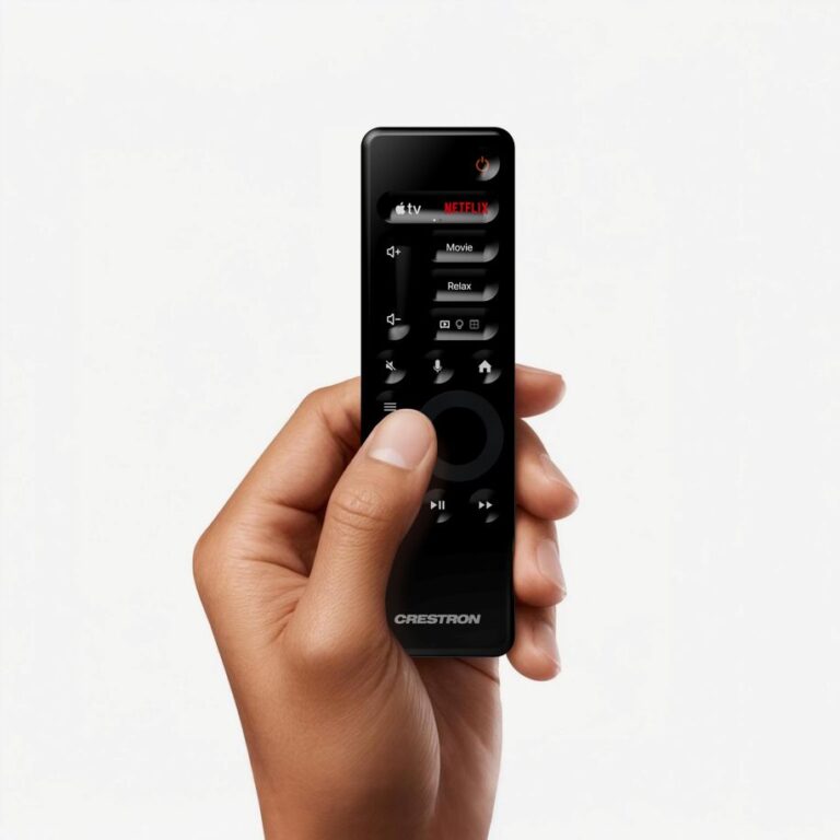 Smart Touch Remote Crestron The Crestron Cevo Mini Remote - Essential Install