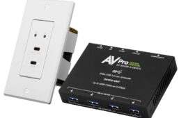 AVPro Edge launches USB 3.2 single-gang wall plate extender kit