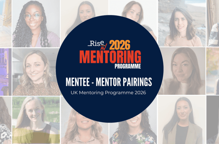 Rise AV reveals mentor-mentee pairings for 2026 UK Mentoring Programme