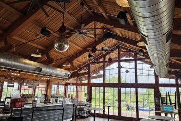 Biamp Desono loudspeakers installed at Angry Orchard Walden Cider House