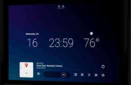 ADI launches next-gen Control4 T5 in-wall touchscreen