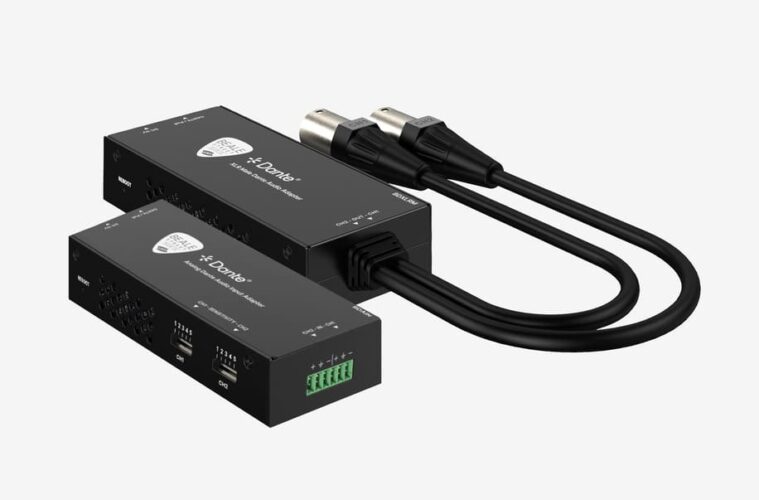 Vanco introduces Dante Audio Adapters
