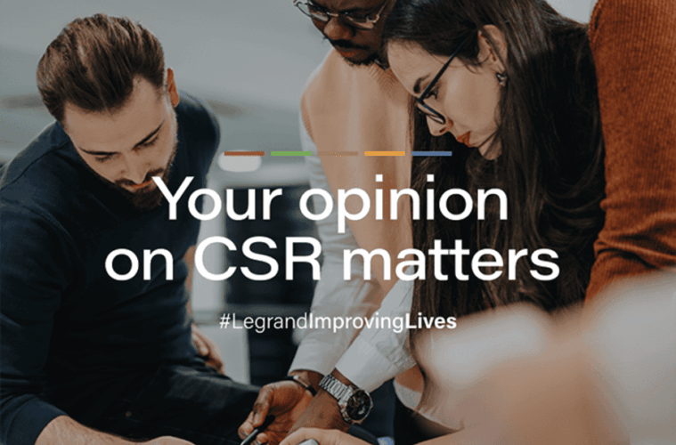 Legrand launches survey to help shape the future of its sustainability strategy