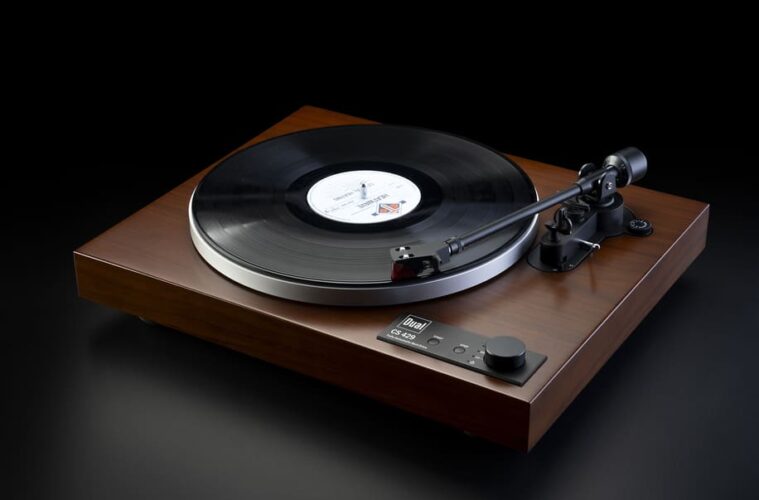 Dual CS 429 turntable available in walnut finish in the UK