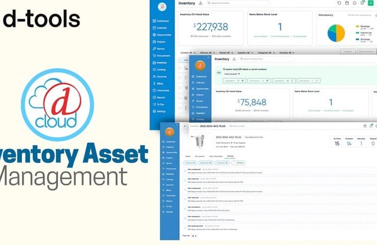 D‑Tools launches Inventory Asset Management in D‑Tools Cloud