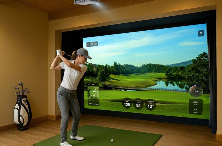 Optoma releases short throw projectors for immersive golf simulation