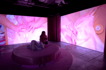 Optoma and arebyte launch Digital Art Centre in London