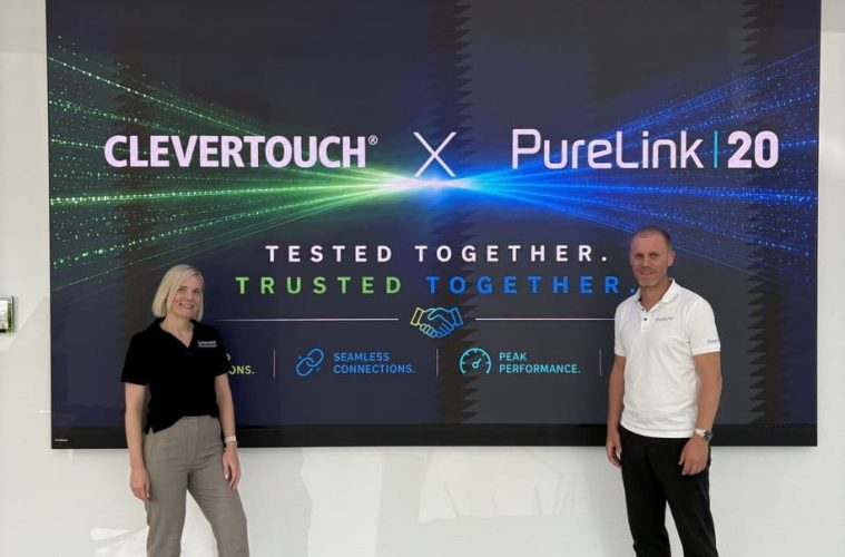 PureLink and Clevertouch partner to validate AV solutions