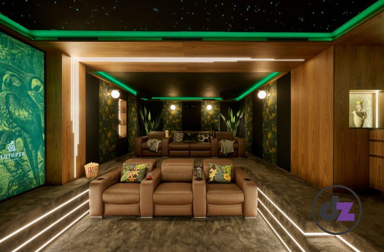 Inside Flotopia: 10,000-Lumen Sony projector transforms CEDIA award-winning alpine home cinema